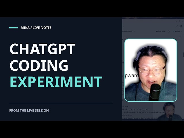 Mika’s ChatGPT Coding Experiment