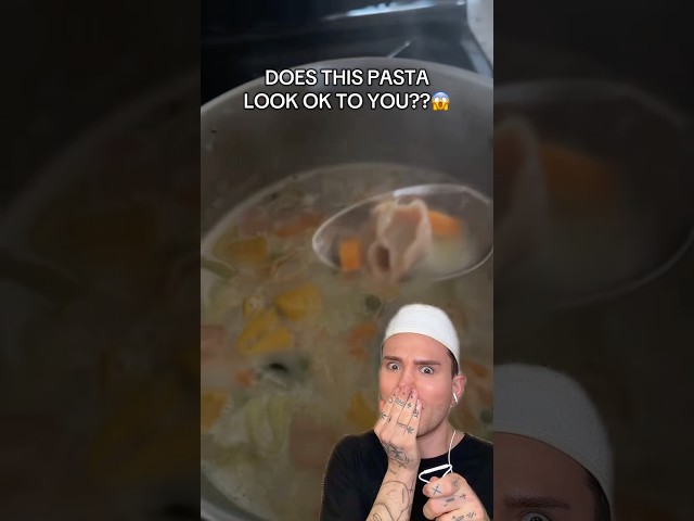 CRAZY PASTA HACK!😱 #pasta #pastarecipe #noodles #noodlesrecipe #funnyreels