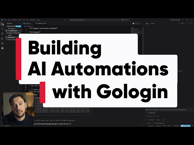 Using Gologin as AI Agent Browser To Spin Up My Own AI Outreach