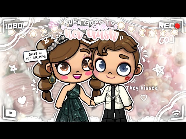 RUBY GOES TO PROM WITH HER CRUSH *THEY KISSED..?*💋🎀💭 || *VOICED🔊* || AVATAR WORLD