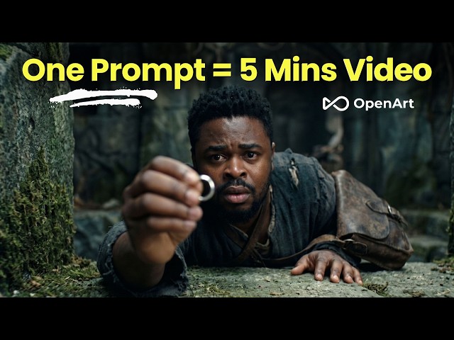 Create Long AI Movies Without Making Every Scene Yourself (Openart Director)
