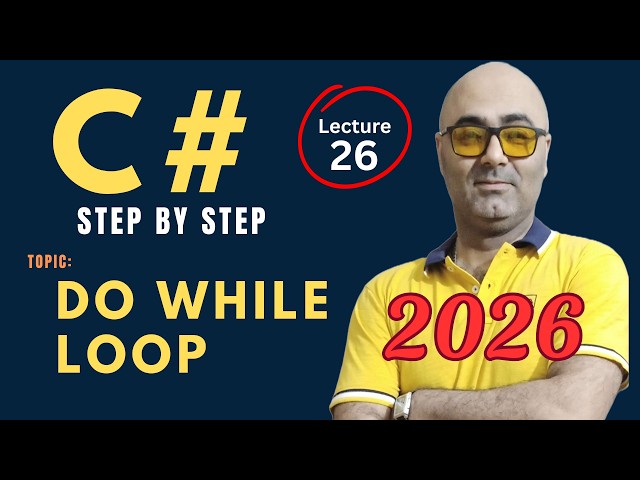C# Do-while loop – Beginner Friendly Tutorial –  Csharp programming 2026
