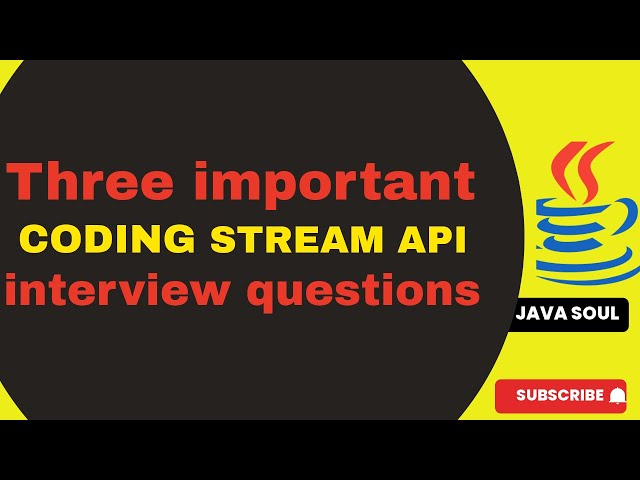 Stream API String programming Interview Questions | Character Count, Duplicates & Reverse Sorting