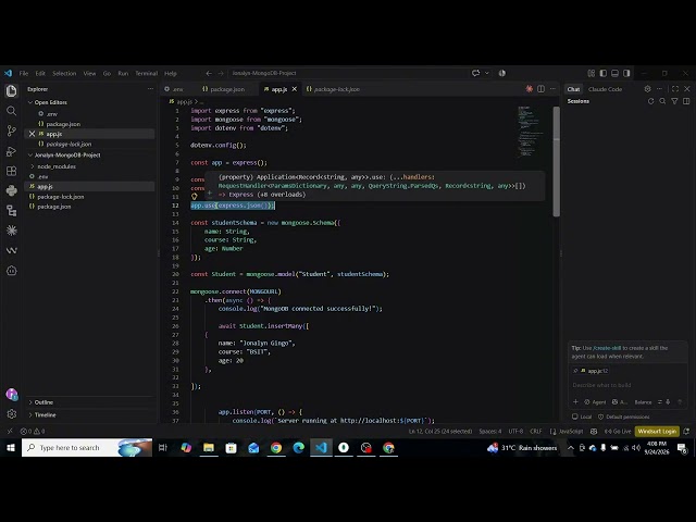 Introduction to MongoDB Using Express.js | Advanced Database Demo