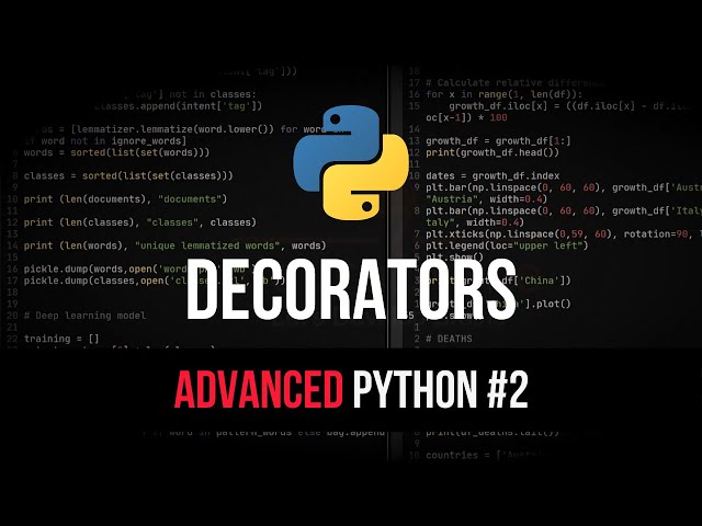 Decorators - Advanced Python Tutorial #2