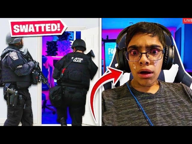 Kid Gets Arrested LIVE On Stream... (Fortnite)