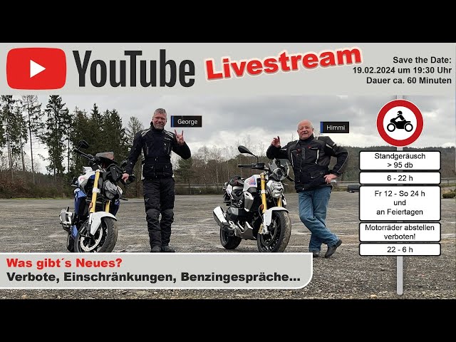 Motorradsaison 2024 - Start mit Verboten?
