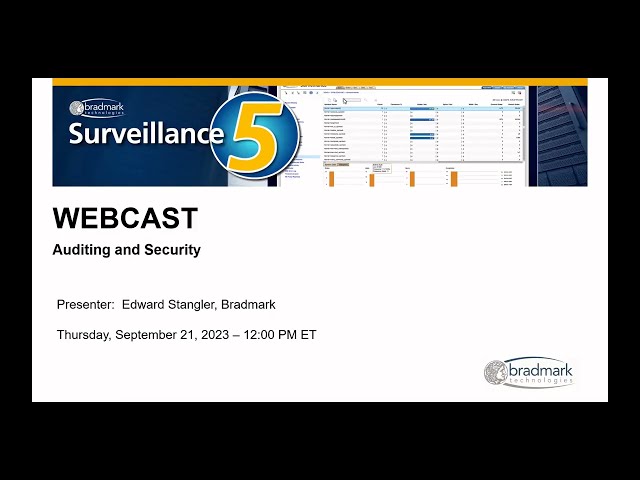 Database Auditing and Security with Bradmark Surveillance