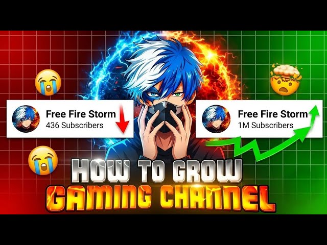 How To Grow 💹 FF Gaming Channel in 2026 ( Never tell you..... )