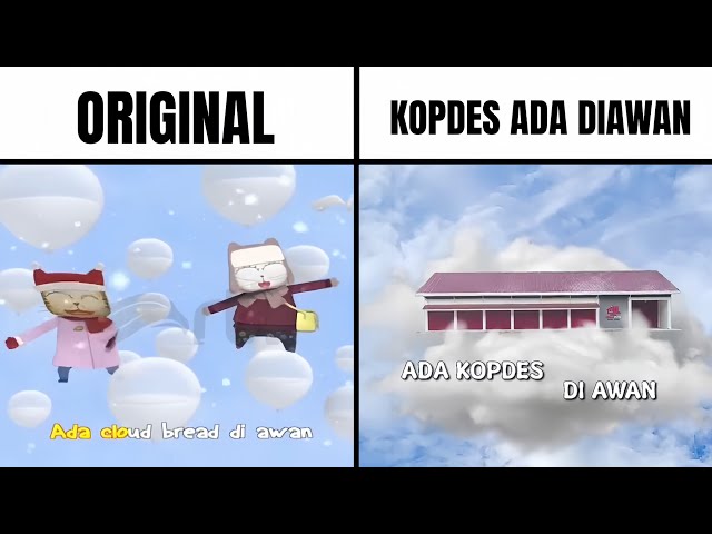 Original Cloud Bread Vs Kopdes Ada di Awan 😂