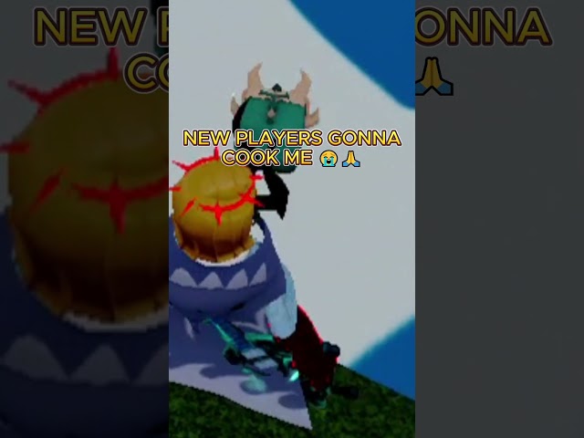 NEW PLAYERS GONNA COOK ME 😭🙏 #roblox #trending #bloxfruits #gaming #shortsfeed #fyp #viralshorts