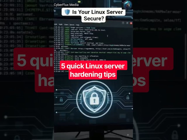 🛡️ Linux Server Hardening: 5 Security Tips Every Admin Should Know! #Linux #RHCSA