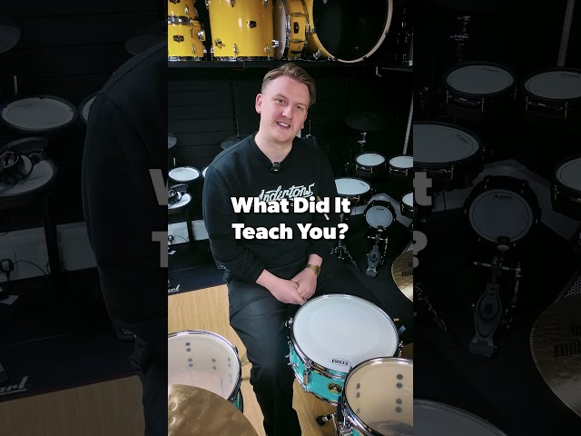 What was the first song you learned to play? 🤔 # shorts #drummer #drums