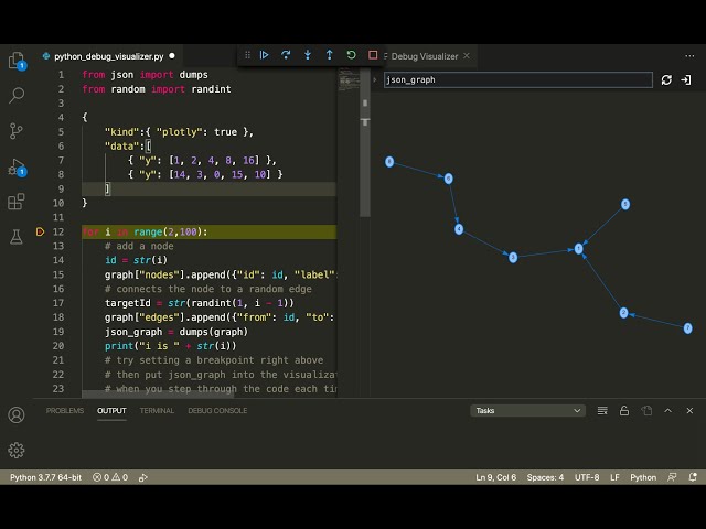 VSCode (Visual Studio Code) Debug Visualizer - Python Tutorial Demo