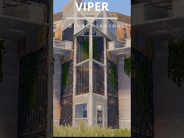 The ULTIMATE Shell Base Design | VIPER #rust #basedesign #rust2025