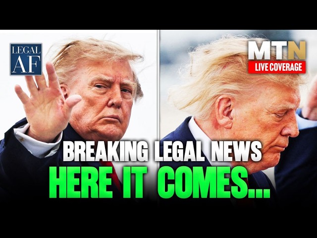 LIVE: Trump Gets BRUTAL LEGAL NEWS… | Legal AF