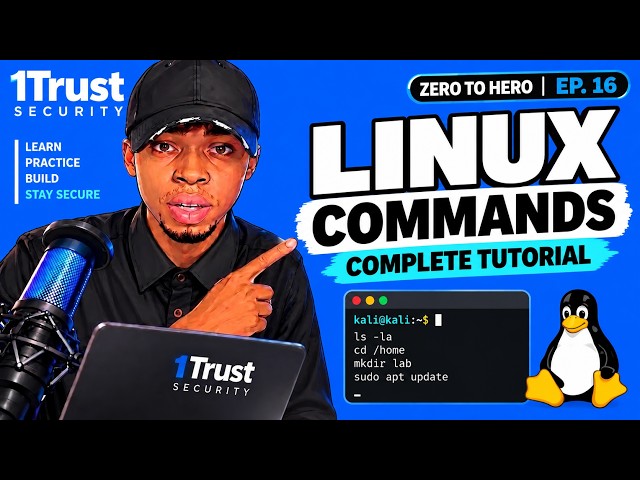 Linux Commands Complete Tutorial for Beginners | Learn Linux from Scratch — Episode 16