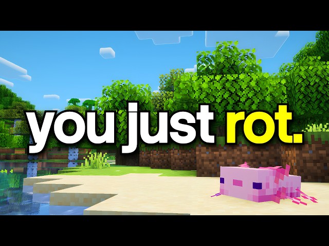 you never go outside anymore