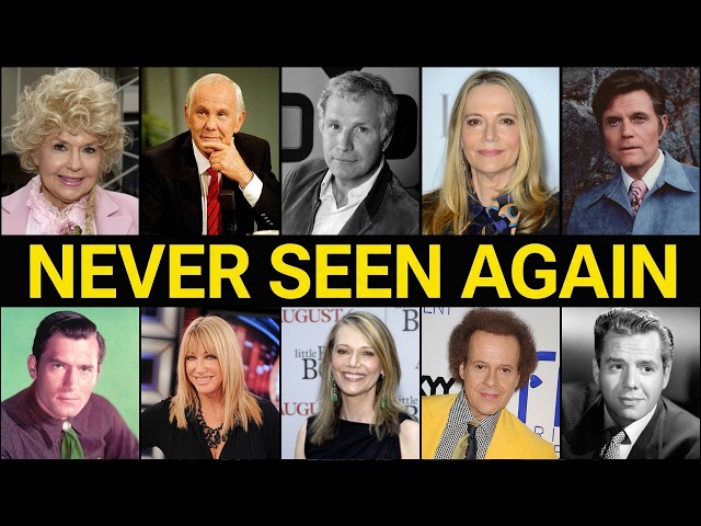 15 Classic TV Legends Who Walked Away From Hollywood Forever