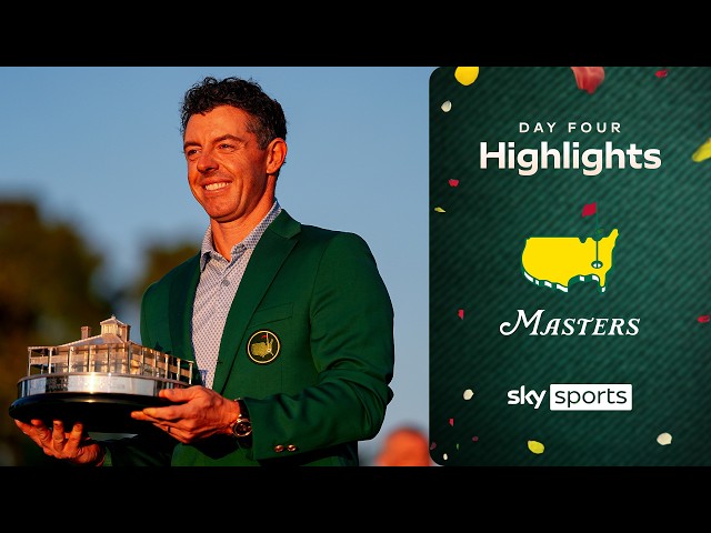 Rory McIlroy makes more history at Augusta! | The Masters Highlights | Day Four