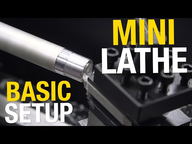 Mini Lathe Basic Setup and Operation - Start Machining in YOUR Home Shop! Eastwood