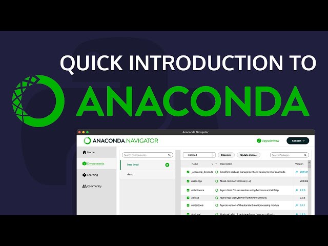 What is Anaconda for Python?