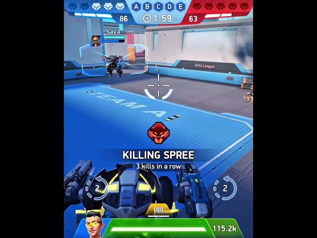 Mimicker + Ember Gun 8&12 🔥☠️ [Mech Arena] #mimicker #ember #mecharena #gameplay