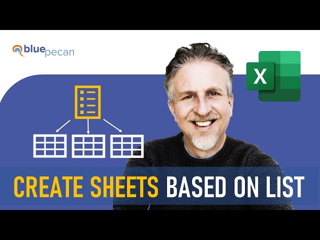 Quickly Create Worksheets from a List in Excel | Create Multiple Tabs Automatically Based on a List