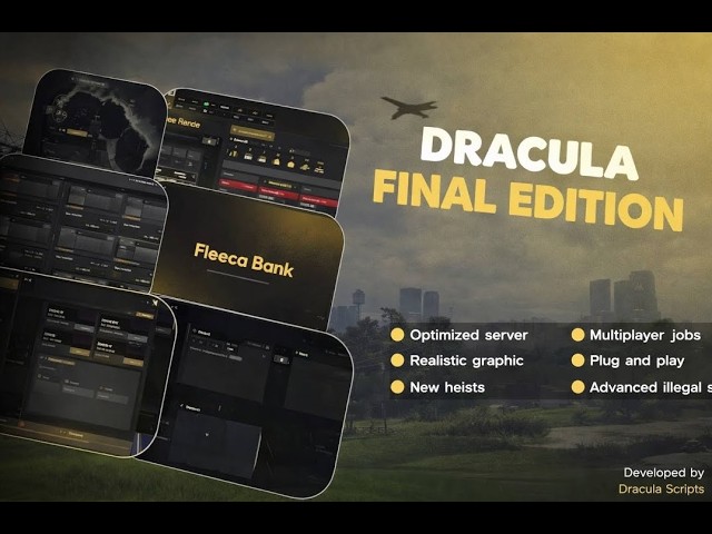 Dracula Final Edition | Ultimate Edition | Full Open Source | 350+ New Script Dracula Inspired