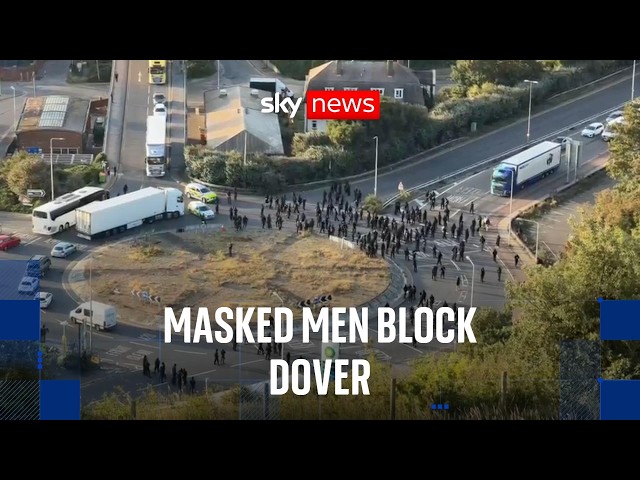 Protesters block Port of Dover causing major traffic disruption
