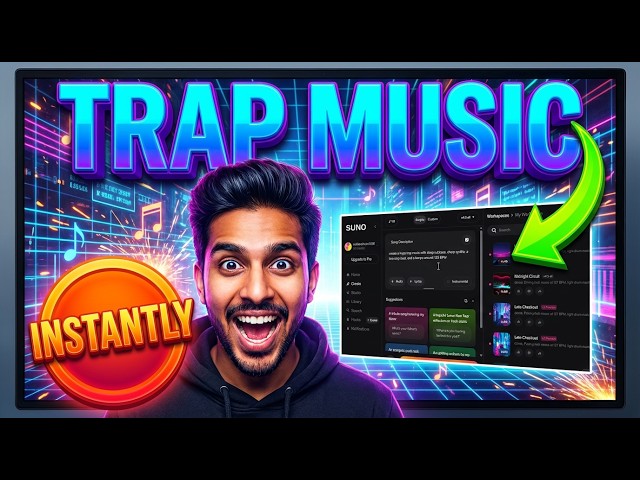 How To Make TRAP Music in Suno AI | Step-by-Step Tutorial