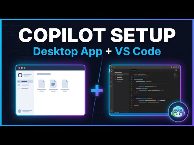 How to Setup GitHub Copilot Desktop App & VS Code Copilot | Step by Step 2026