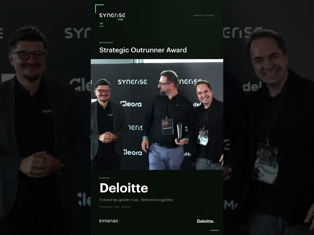 How Deloitte Digital Became Synerise's #1 Strategic Outrunner #SyneriseWay #shorts