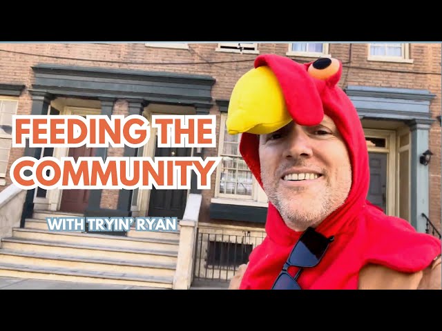 Who Are You Calling a Turkey? | Tryin’ Ryan Volunteers at Food Drive