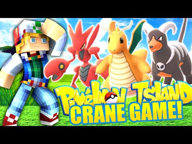 THE PIXELMON CRANE GAME TOURNAMENT! (Minecraft Pokemon) Pixelmon Island #13