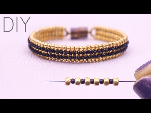 Beaded Bracelet: Make This Stunning Seed Bead Bracelet in Minutes! 😍