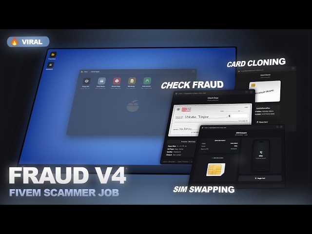 spoodyFraudV4 | Most Sophisticated FiveM Scammer Job Script! [FiveM Script]