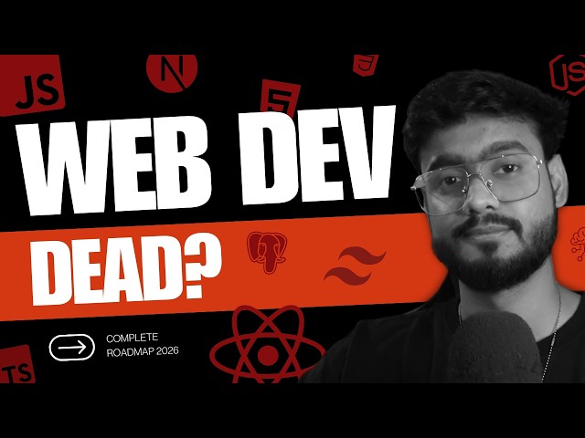 Web Developer Roadmap 2026 with GenAI 🔥🔥