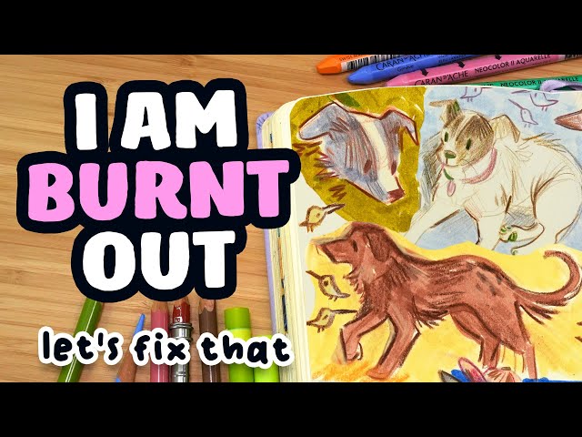 Can I fix my YouTube Burnout? // Real-Time Chatty Sketching!