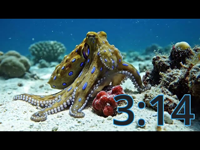5 minute calm timer octopus oasis relaxing ocean countdown for relaxation focus classroom