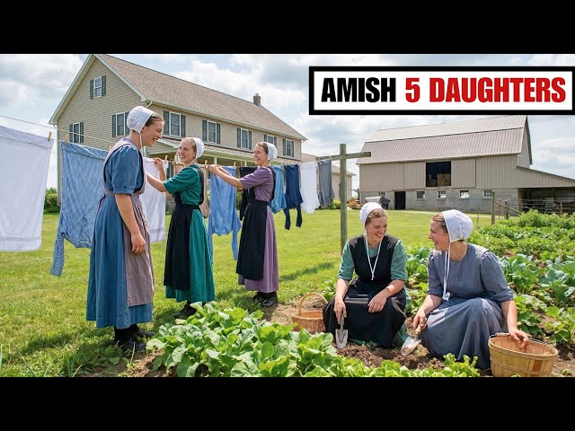 What Happens When an Amish Family Has 5 Daughters and No Sons | The Amish Way