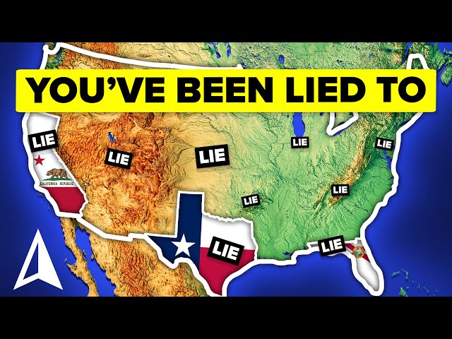 50 US Geography Lies YOU Still Believes