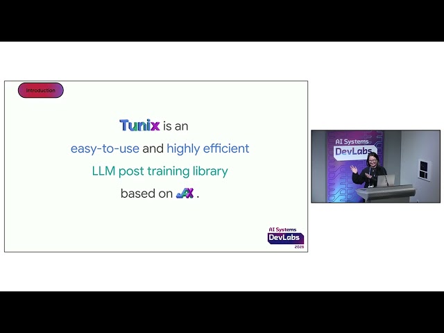 Mastering LLM Post Training with Tunix