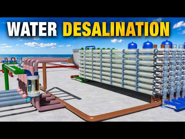 Inside A Water Desalination Plant: From Ocean Water To Clean Water