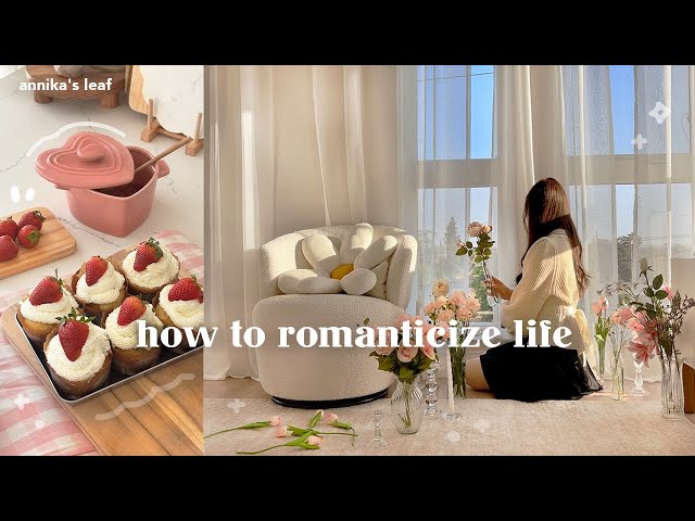 romanticizing a spring weekend alone🍓*ੈ✩‧ lots of baking, hobbies, taking myself on a solo date, etc