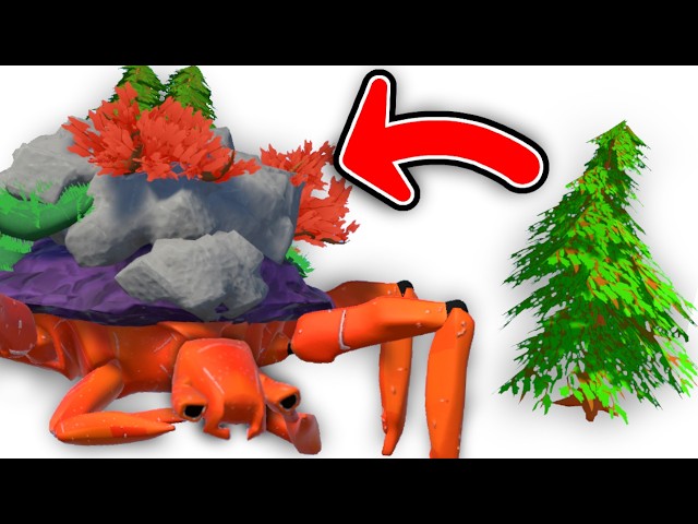 I've added a HUGE CRAB to my Game!