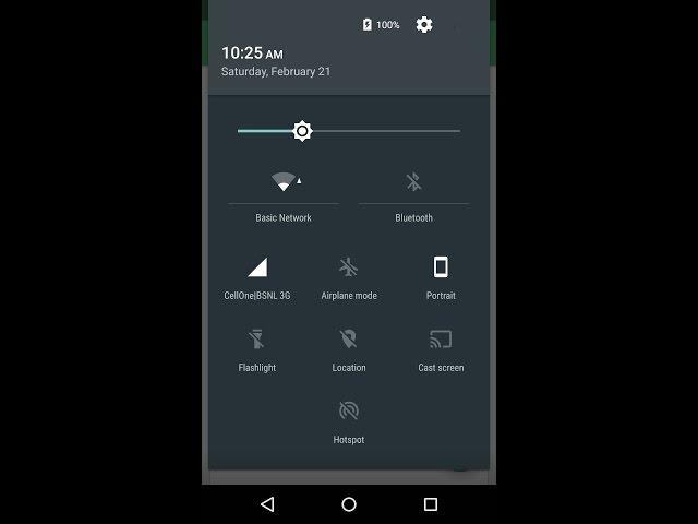 How to change notification pannel colour in any android