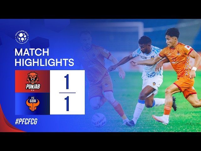 GW 5 Highlights | Punjab FC 1-1 FC Goa | ISL 12