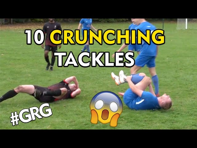 10 SUNDAY LEAGUE CRUNCHING TACKLES | GRG