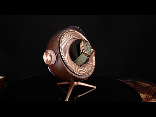 The Coolest Retro-Futuristic Watch Winder I've Seen…But Does It Suck?